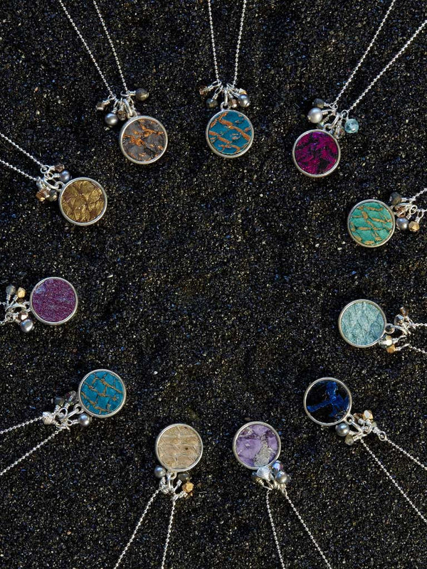 Arctic Circle Necklace in Silver