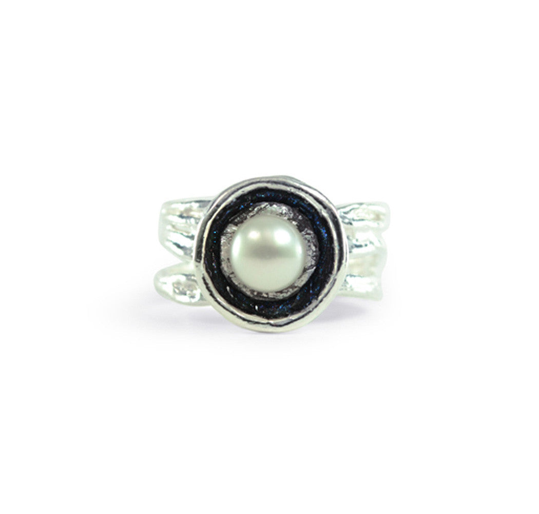 Metallic Silver/Black