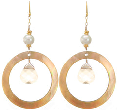 Tampa Earrings, Handcrafted in Cape Charles, VA by Moonrise Jewelry