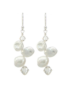 Huahine Earrings - White