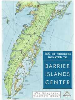 15% of Proceeds from our ES Map Bracelet donated to the Barrier Islands Center in Machipongo