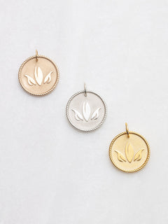 Garden Club of Virginia Charm - 18K Gold-Plated