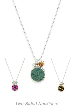 Arctic Circle Necklace ~ Two Sided!