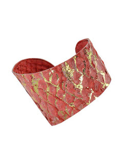 Coral + Gold Suede (PS19)