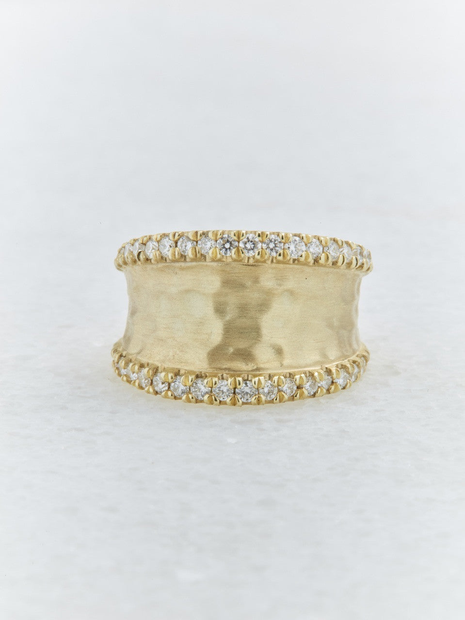 Raymond Mazza "Elizabeth" 14KY Gold & Diamonds 0.64 CTW Ring