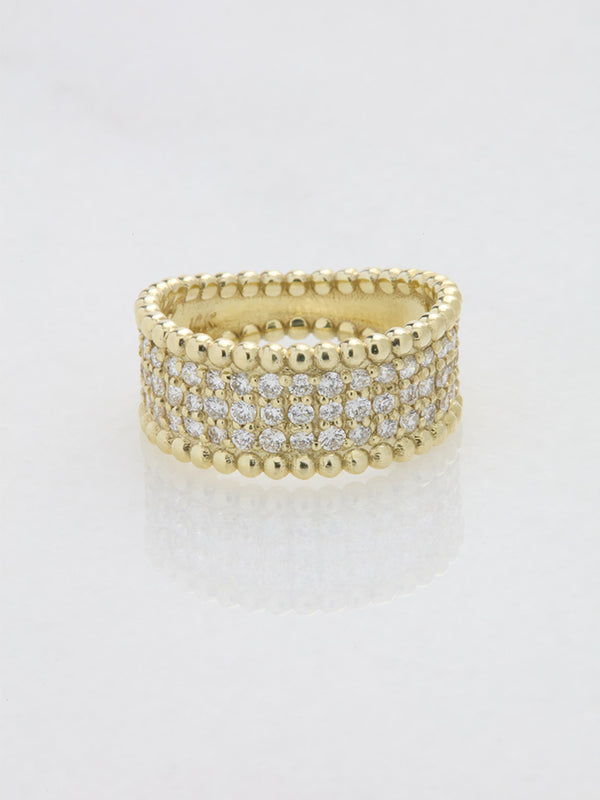 Raymond Mazza "Avery" 14KY Gold & Diamonds 0.88 CTW Ring