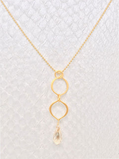 Golden Shadow Swarovski Crystal