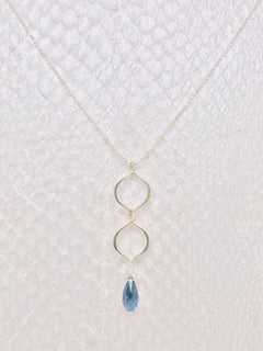 Denim Swarovski Crystal