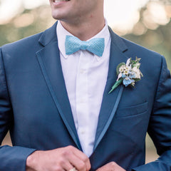 Custom Colors Available for Bridal Party. Light Green Shown