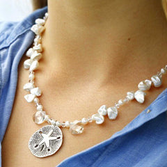 Ship Shoal Necklace- White